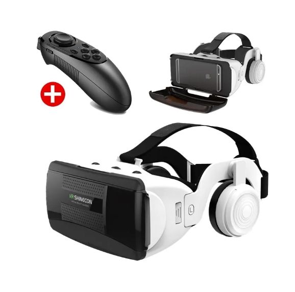 2026 G06EB Casque de Réalité Virtuelle VR 3D Sans Fil avec Joystick